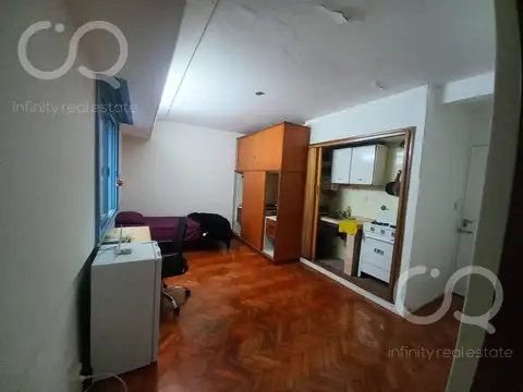 VENTA DEPARTAMENTO MONOAMBIENTE ALMAGRO CON RENTA