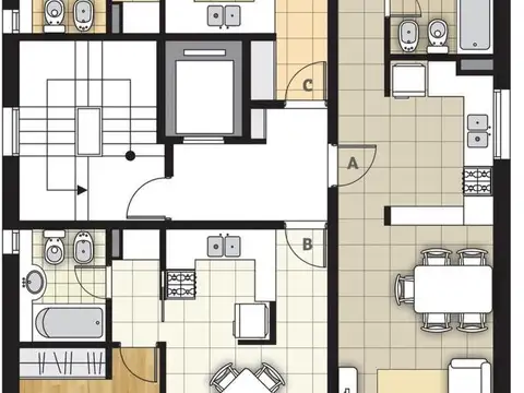 Venta/Financiacion Cochera Cubierta Planta Baja Numero 7. La Sexta