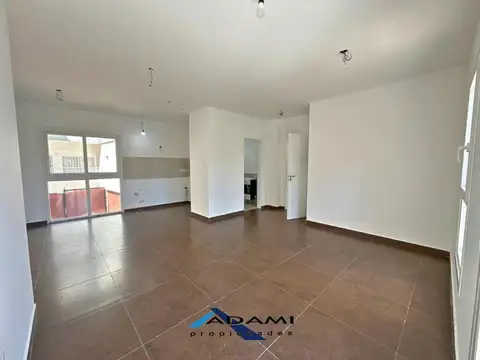 Departamento 2 ambientes con 2 baños