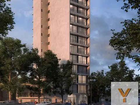 Departamento construcción-venta- 1 dormitorio-FRENTE - 45mts -Pozo - Avenida 7 - La Plata