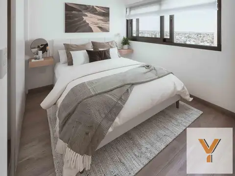 Departamento construcción-venta- 1 dormitorio-FRENTE - 45mts -Pozo - Avenida 7 - La Plata