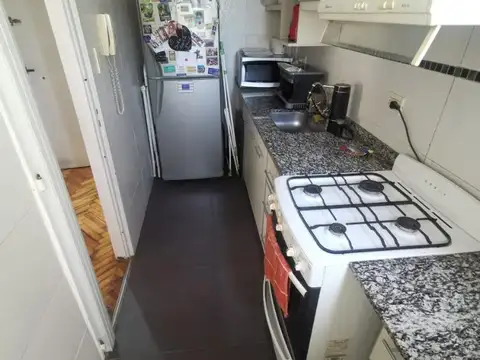 Departamento 2 ambientes con 1 baño