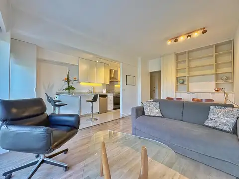 Alquiler Depto 2 Amb, Amoblado c/Balcón, John Kennedy al 2800, Palermo.