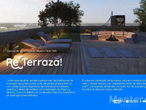 Departamento 3 ambientes con 2 baños