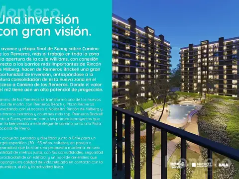 Departamento en Venta con 1 cocheras