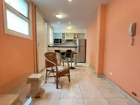 Departamento en alquiler temporario 3 ambientes para 4 con cochera - Plaza Colón