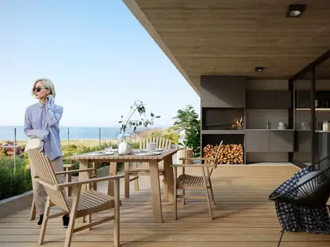 Venta Apto 2 dormitorio c/cochera en Pta Ballena, Proyecto Grutas de la Ballena