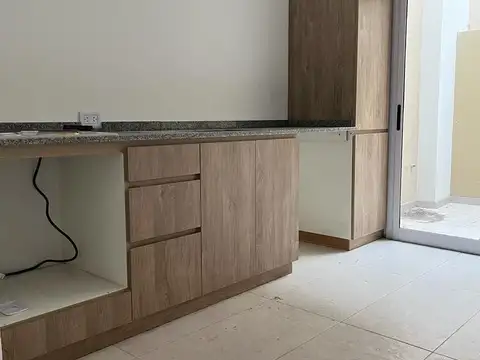 Departamento 2 ambientes con 1 baño