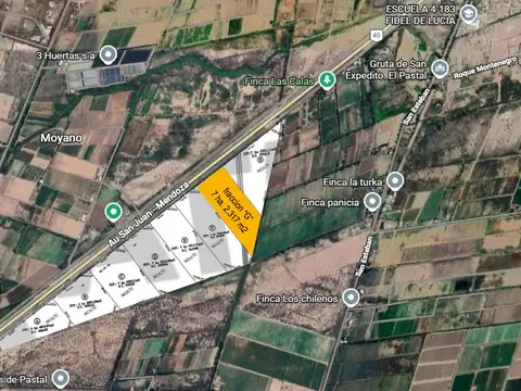VENTA FINCA EN BLANO CON RIEGO EL PASTAL LAS HERAS