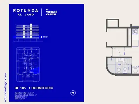 Rotunda al Lago 1 dorm Diciembre 2027