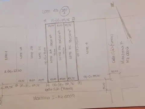 Terreno en Venta en Candelaria, USD 40.000