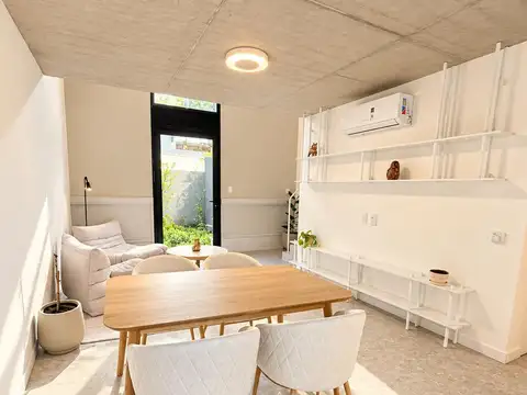 Departamento 2 ambientes con 2 baños
