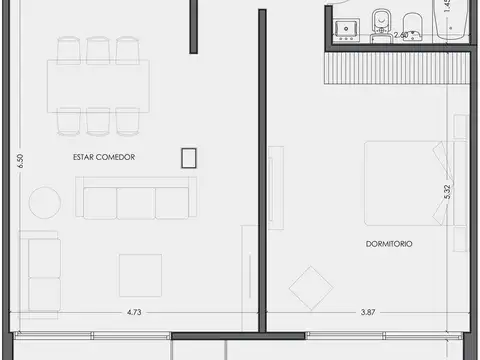 Departamento en Venta al Este