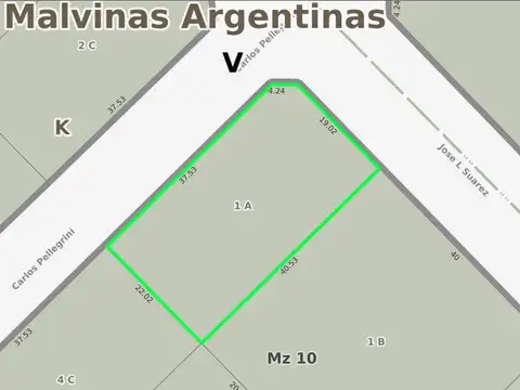 Carlos Pellegrini al 1100, esq. Jose L. Suarez