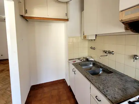 Departamento 2 ambientes con 1 baño