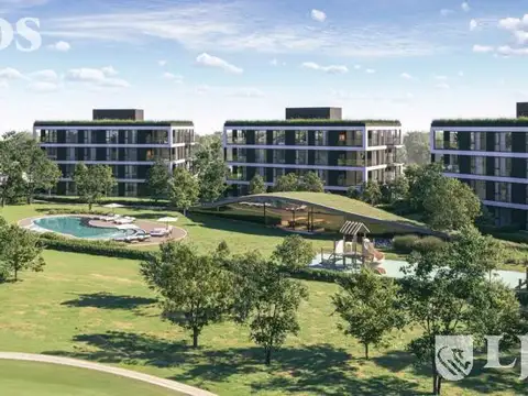 Dpto en Venta  en pozo Palmera Golf - El Canton  2 Ambientes con Cochera y amenities