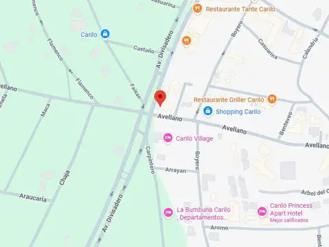 Castaño e/ Boyero y Benteveo