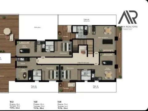 Departamento en Venta de Monoambiente