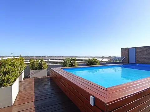 Departamento en alquiler 1 dormitorio zona pellegrini moderno amenities pileta parque
