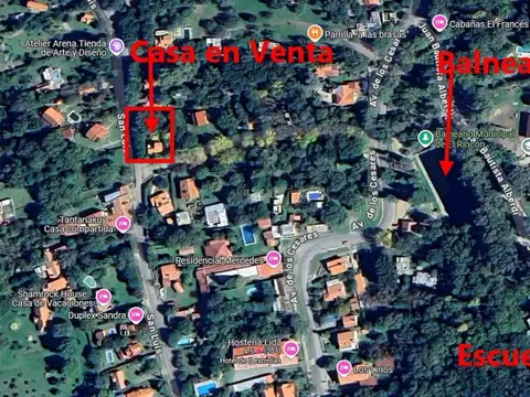 Casa 3 ambientes con 1 baño