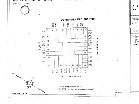 Terreno en Venta 8  mts Frente