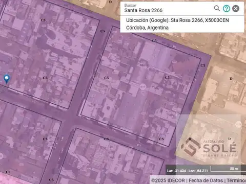 Terreno en Venta en Alberdi, USD 60.000