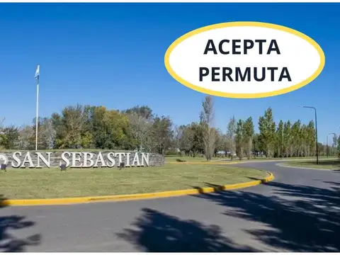 LOTE INTERNO VENTA BARRIO SAN SEBASTIAN  PERMUTA