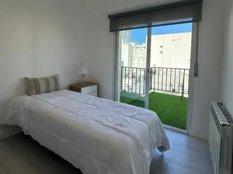 Departamento de cuatro ambientes c/ dependencia al frente con balcón terraza, San Martín 2200, Centr