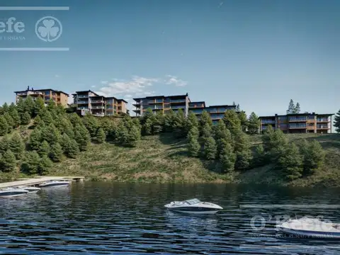 Departamento 3 ambientes en venta  vista  y acceso al lago,  en km14 Bariloche
