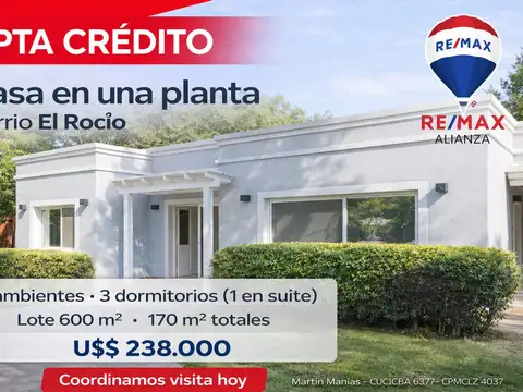 CASA EN VENTA 4 AMBIENTES EN CANNING