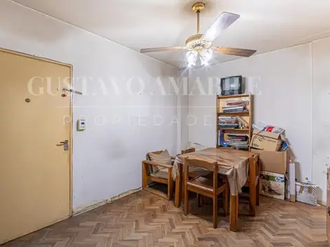 Departamento 2 ambientes con 1 baño