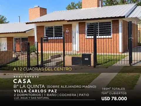 Venta Casa De 2 Dormitorios Con Patio A 12 Cuadras Del Centro