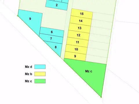Terreno en Venta de 1375,0 m2