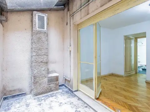 Dos ambientes, 2 patios, contrafrente, Recoleta