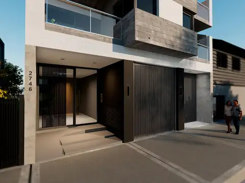 Depto en Dúplex 4 amb al frente c/Balcon y terraza - Plaza Mitre