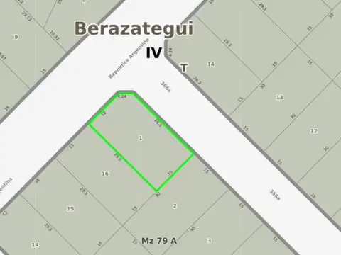 Terreno en Venta en Ranelagh, USD 48.000