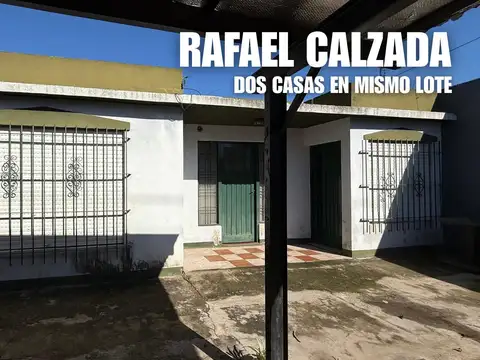 DOS CASAS EN MISMO LOTE EN VENTA EN R CALZADA