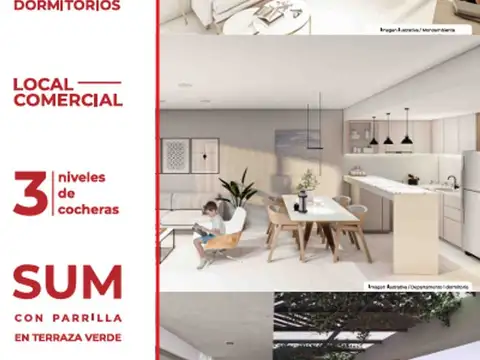 Departamento en Venta de 2 dormitorios