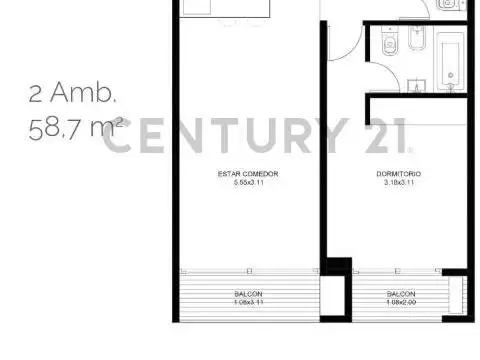 Departamento en Venta al Noroeste