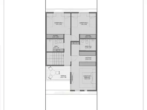Casa de 4 ambientes en venta en Martinez