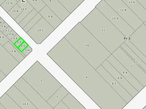 Terreno en Venta 22  mts Fondo