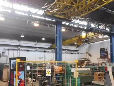 San Andrés: Galpón Industrial de 3.350 m² con 4 Puentes Grúa
