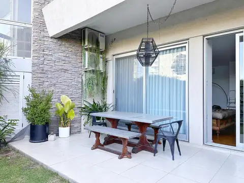 venta departamento 4 ambientes planta baja con jardin en Yoo Nordelta