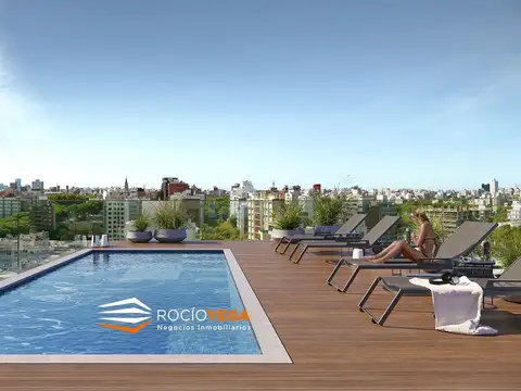 Departamento Monoambiente con 1 baño