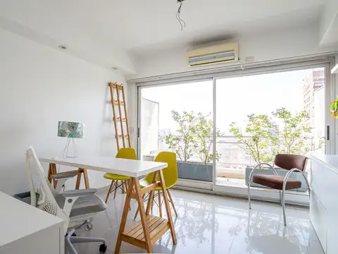 Venta oficina de 3 ambientes con cochera en Caballito