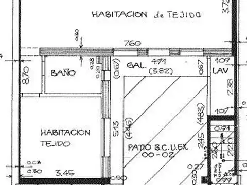 Depto Tipo Casa en Venta de 2 ambientes