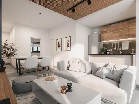 Departamento 3 ambientes con 2 baños