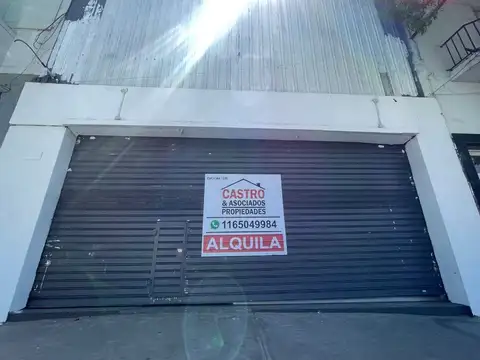 GALPON 8,66 x 25 M, MIXTURA 4, 250 MTS DE PLANTA + ESP. P/OFICINA O DEPÓSITO, SIN EXPENSAS,C/ BAÑO,EXC. VISTA SOBRE AVENIDA