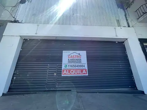 GALPON 8,66 x 25 M, MIXTURA 4, 250 MTS DE PLANTA + ESP. P/OFICINA O DEPÓSITO, SIN EXPENSAS,C/ BAÑO,EXC. VISTA SOBRE AVENIDA