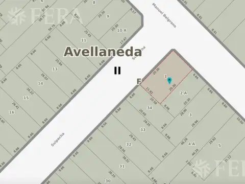 Terreno en Venta de 239,0 m2